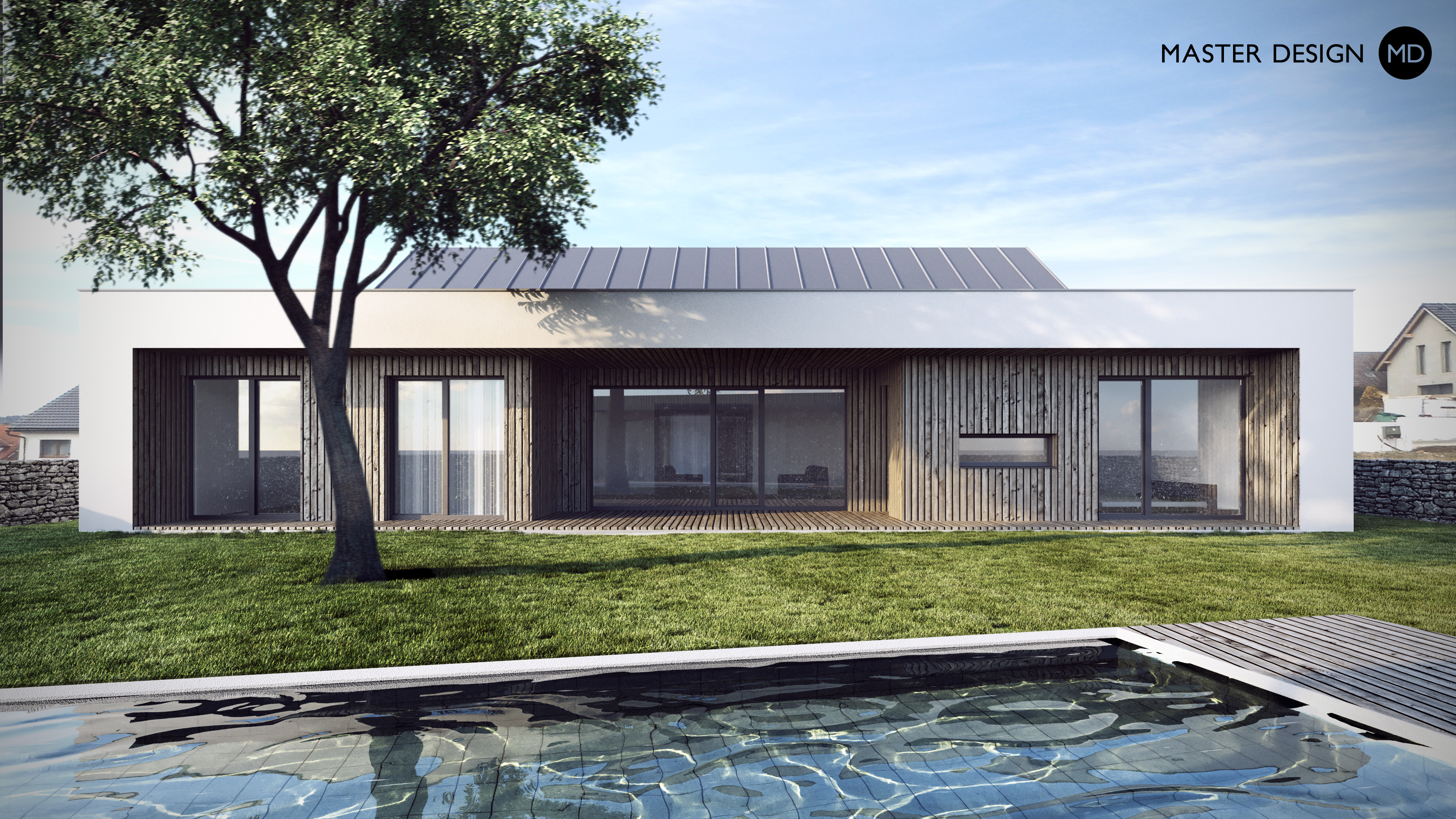 A Family House with Gentlemen's Club – Hlinsko - Vizualizace 1