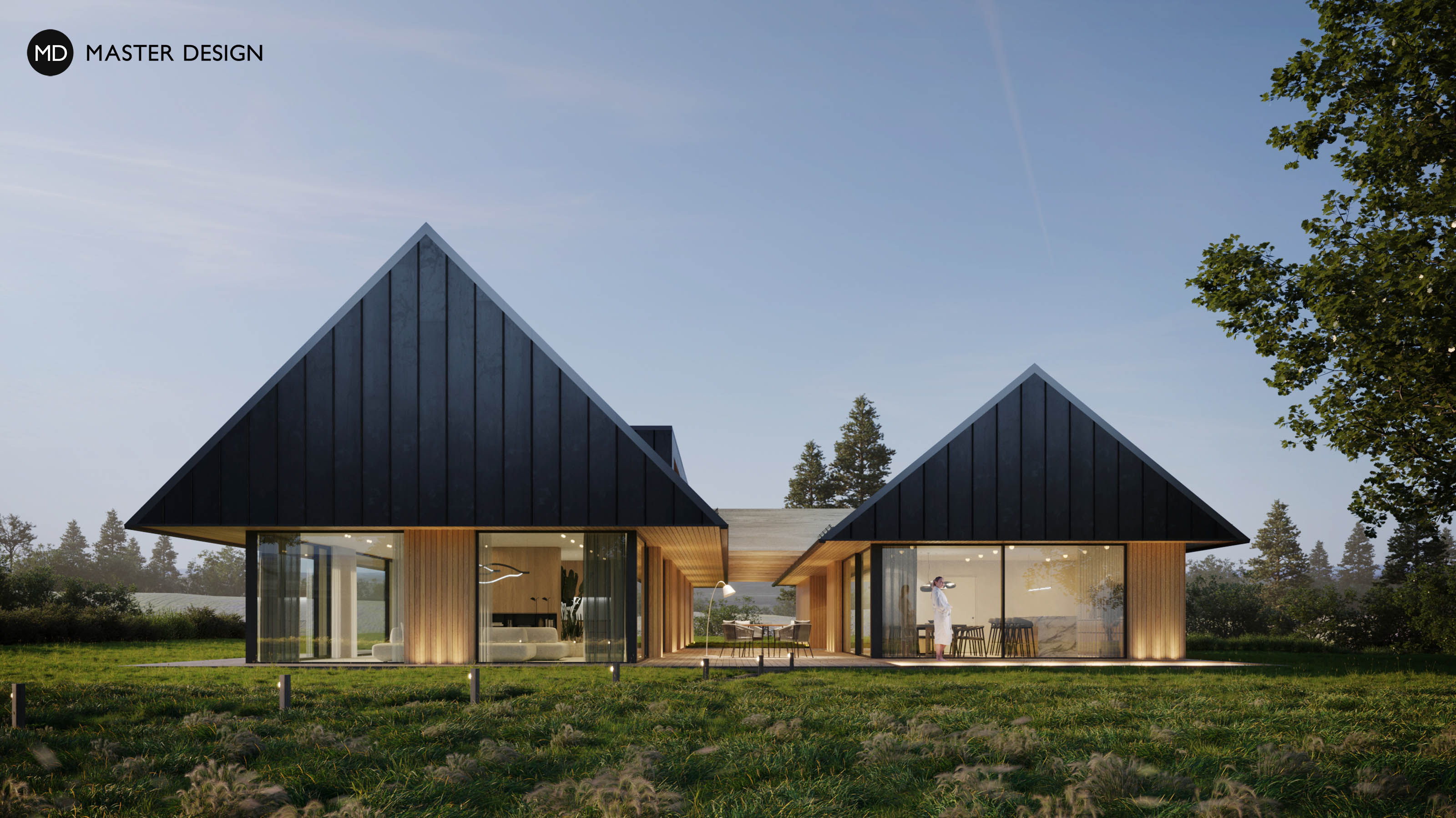 Villa with spacious garden house for family gatherings - Vizualizace 1