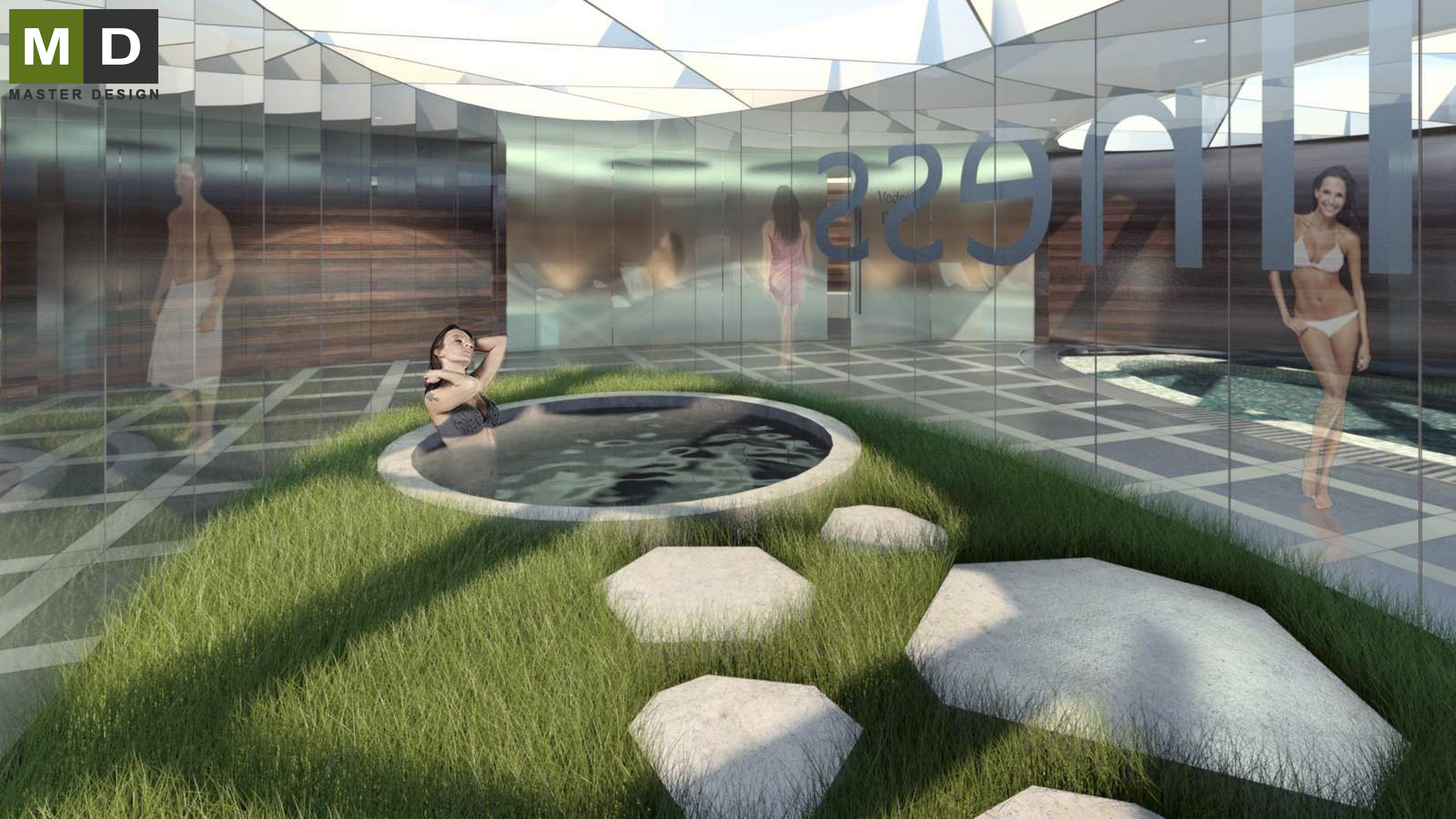 Wellness center - Brno - Vizualizace 2